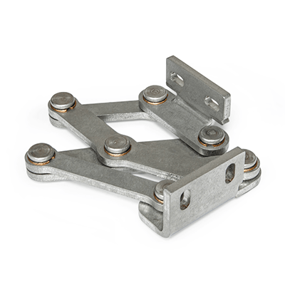 Stainless Steel-Multiple-joint hinges, inside, opening angle 90°