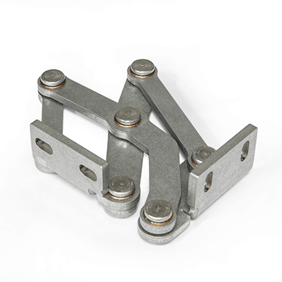 Stainless Steel-Multiple-joint hinges, inside, opening angle 120°