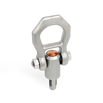 Gewindetragbolzen, Edelstahl, selbstsichernd