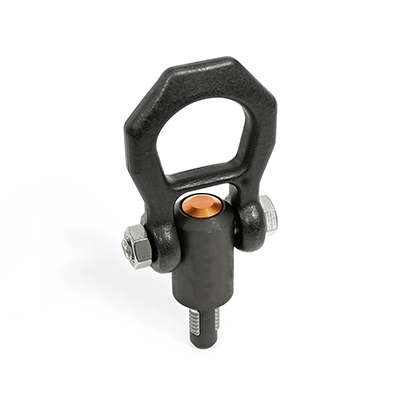 Gewindetragbolzen, Stahl, selbstsichernd