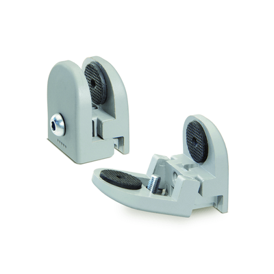 Panel support clamp, Type E, Mounting on plane surface