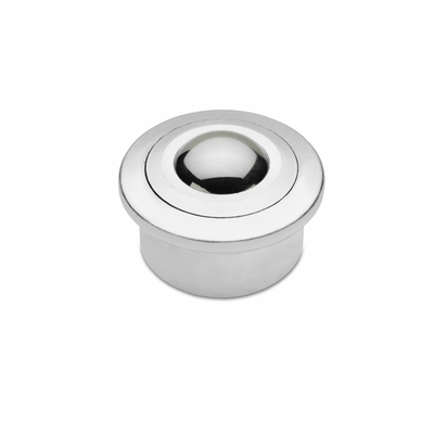 Ball Transfer Units, Specification NNI, Housing Stainless Steel, with Collar