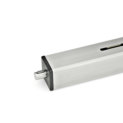 Square linear actuators, Type R2, Right hand thread, shaft journal at both ends