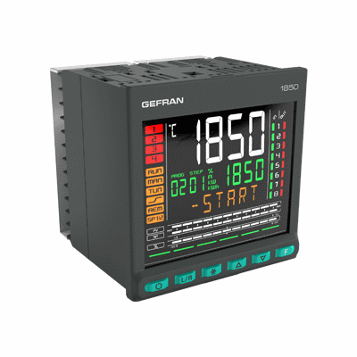 PID Controller double loop, 1/4 DIN