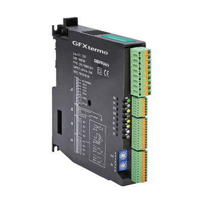 PID Controller 4 loops for DIN rail