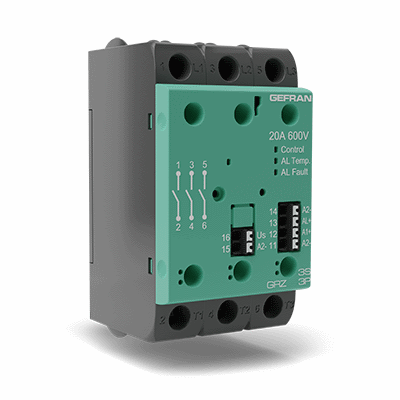ULTRA-COMPACT THREE-PHASE STATIC POWER UNITS WITH DC / AC LOGIC CONTROL