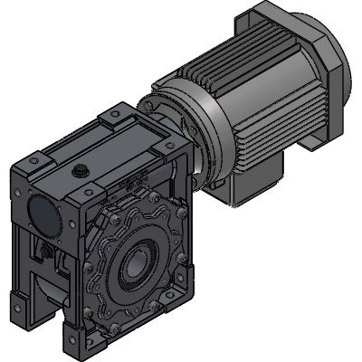 WORM GEAR REDUCERS - SQUARE SERIES MVV