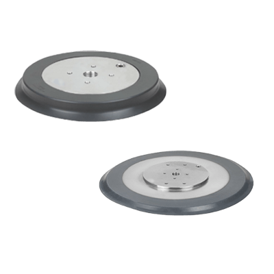 Thin flat suction cup