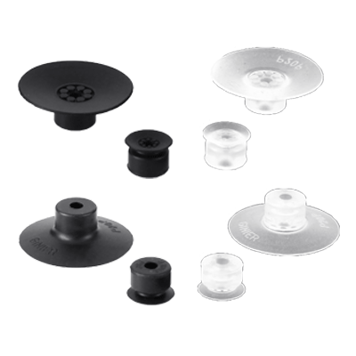 Thin vacuum suction cup