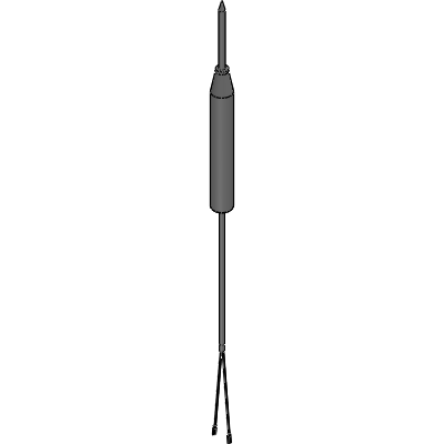 Food penetration probe (resistance thermometer)