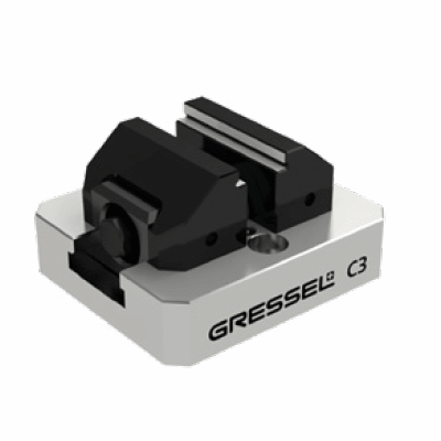 Centric vice for small workpieces