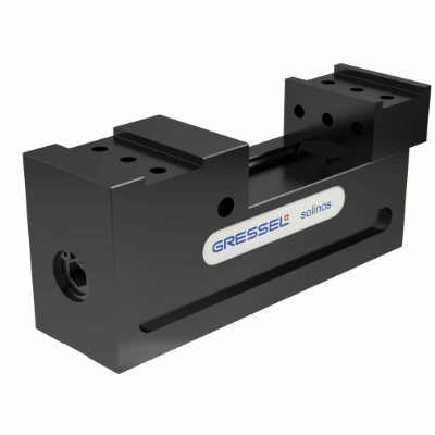 Single vice for small workpieces