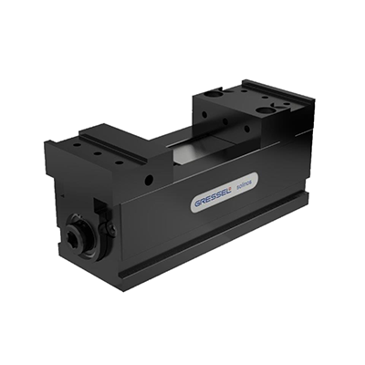 Single vice for small workpieces