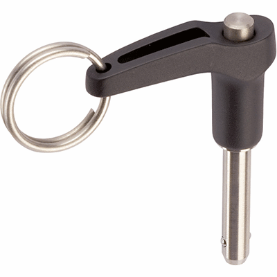 Quick Release Pin with L-Handle single acting - according to NAS / MS17986