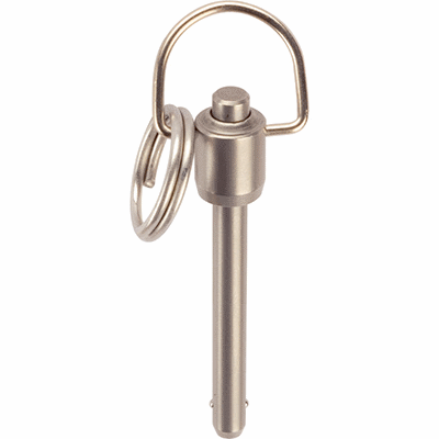 Quick Release Pin with Ring Handle single acting - according to NAS / MS17987