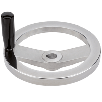 Spoked Handwheels light-metal / with keyway, with cylindrical handle
