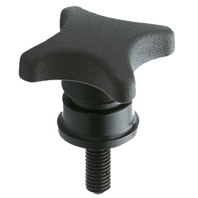 Palm Grips with axial bearing / with male thread