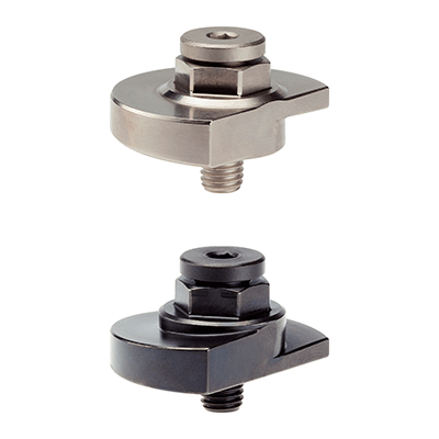 Clamping Catches / with clamping screw / pitch opposite to bearing surface