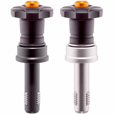 Threaded Lock Pins self-locking, with axial bearing