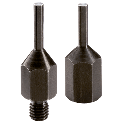Locating Pins, pin form - inner thread