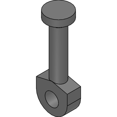 DEHA Spherical head eye anchor