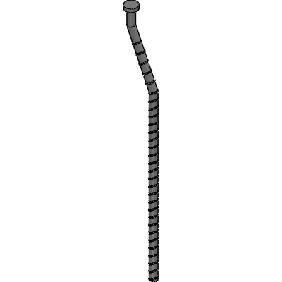 DEHA Offset spherical rod anchor