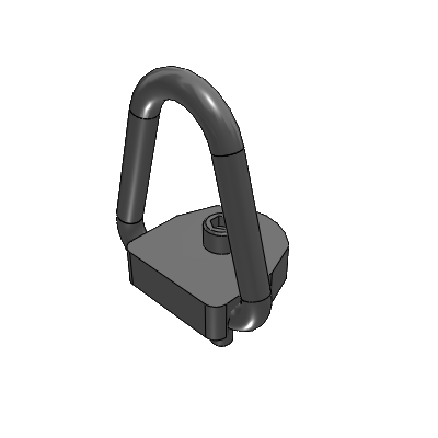 Heavy Duty Side Pull Hoist Ring Metric