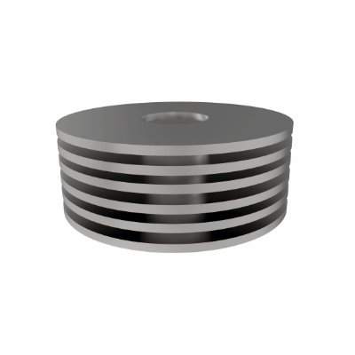 Heavy Duty Round Rest Pad Shim Packs Metric