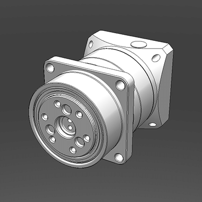 Harmonic Drive® Planetengetriebe mit Schrägverzahnung und Abtriebsflansch