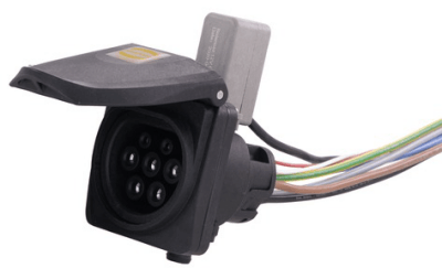 Typ-2 Ladesteckdose HARTING mag. Ver.