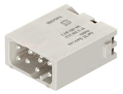 Han EE Quick-Lock module, male 1,5mm²