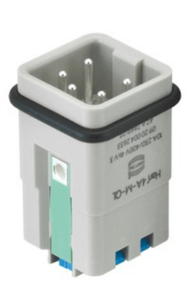 Han 4A - Male - Quick Lock   1,5mm²