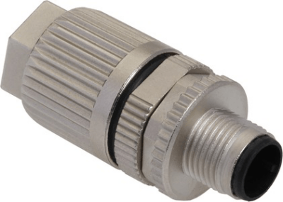 Circular Connector M12 crimp male A-code