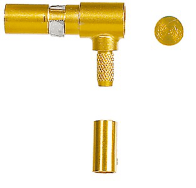 DIN-Signal coax m, Löt/crimp 50Ohm