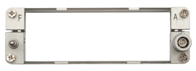 Hinged frame 24B for 6 modules (A..F)