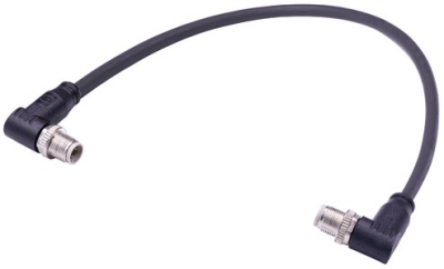 M12 D-cod 4-pol an/an m/m Rail 7.5m