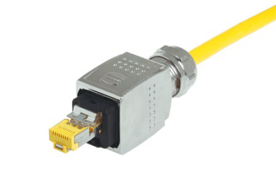 Han PP RJ45 10G metal plug set