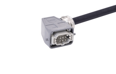 Han 6B-E CA lever m/- ang/- PVC, 5m