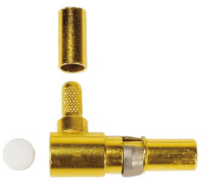 DIN-Signal coax f, Löt/crimp, 50Ohm