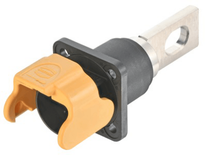 Han® S-AGG m. SK schwarz Stromschiene-UP