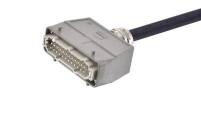 Han 24 B-E CA 2-lever m/- st/- PVC, 3m