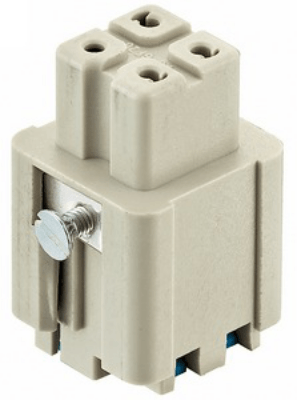 Han 3A female insert Quick-Lock 1,5mm²