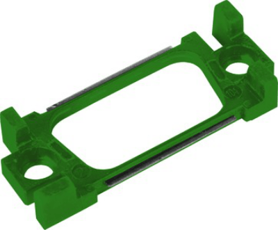 D-Sub 9P M green coding 112 1.6-2.0mm