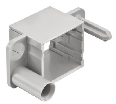 Docking frame for 2 modules, float mount
