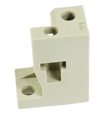 DIN-Power fixing brackets,left