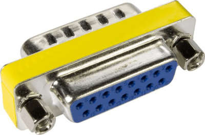 Gender changer M/F 15 pole