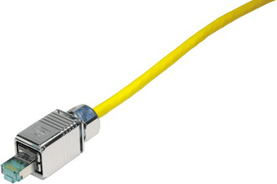 HPP V4 RJ45 GL PLUG Cat6A 8p, METALIC