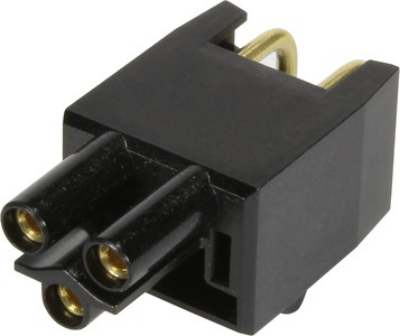 HPP V4 Power insert THT 250V/16A 3p 90°