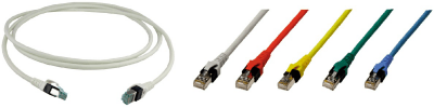 DualBoot RJ45 FRNC Cat.5e grey 0,2m