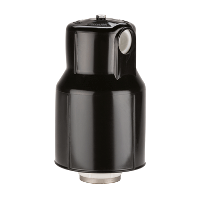 Air release valve with thread